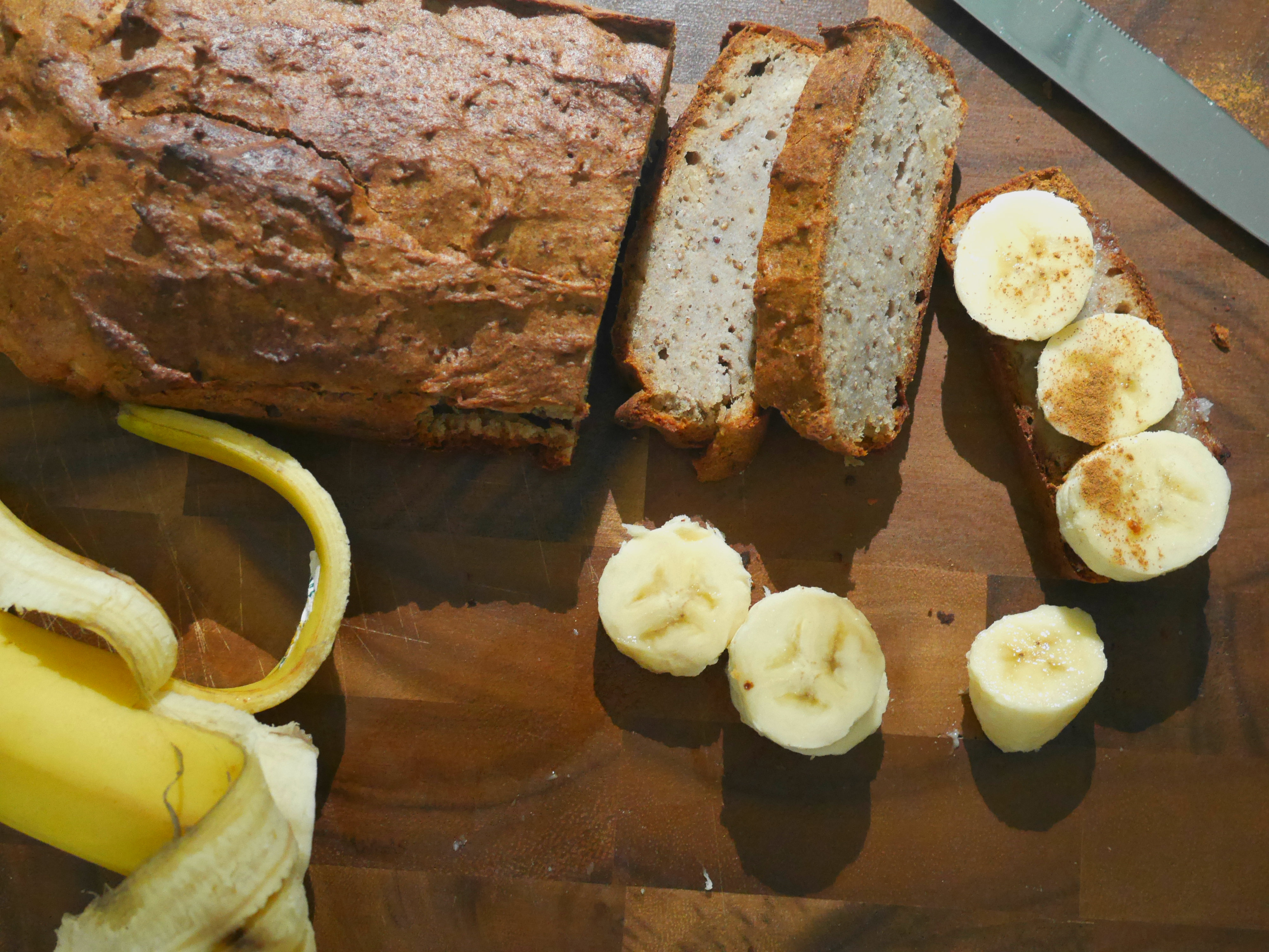Banana cake/bread without milk and eggs Anna Lewandowska healthy plan by Ann