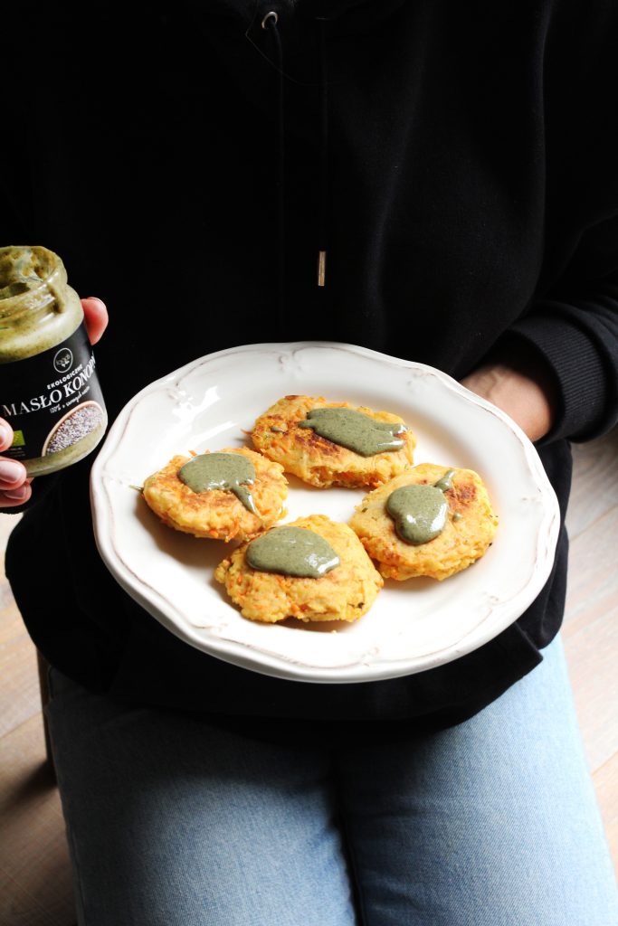 Carrot & Apple Pancakes with Hemp Seed Butter Anna Lewandowska