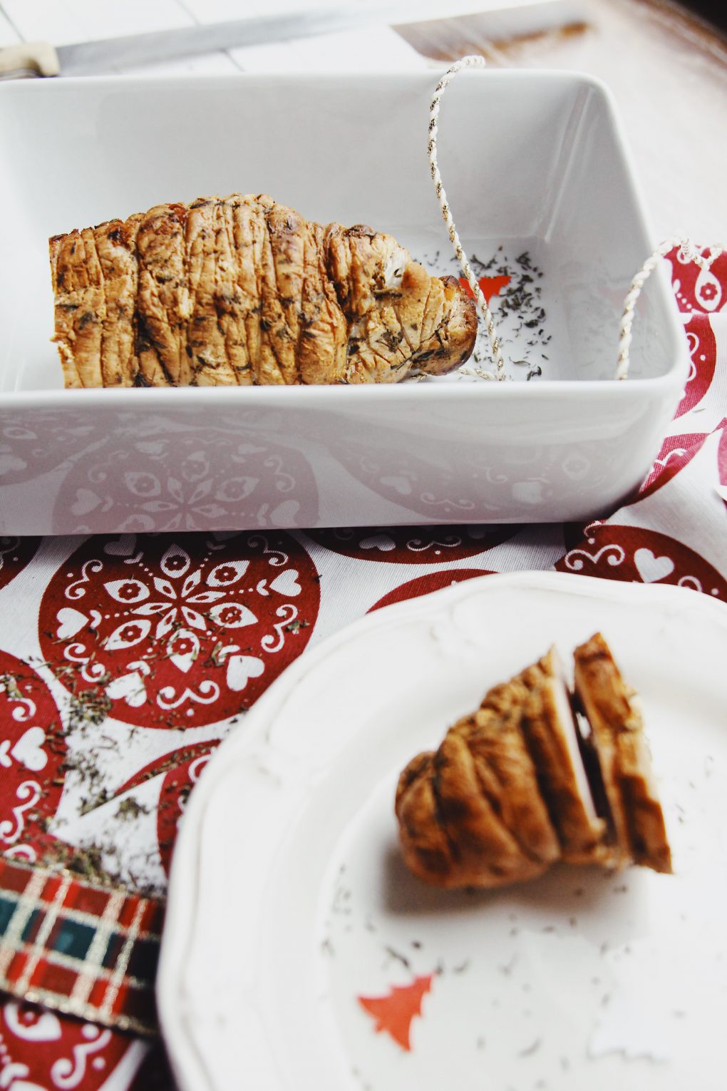 Christmas Roast - Turkey in Herbs - Anna Lewandowska - healthy plan by Ann
