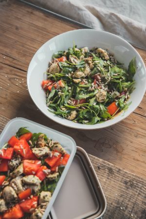 Lunchbox salatka z indykiem