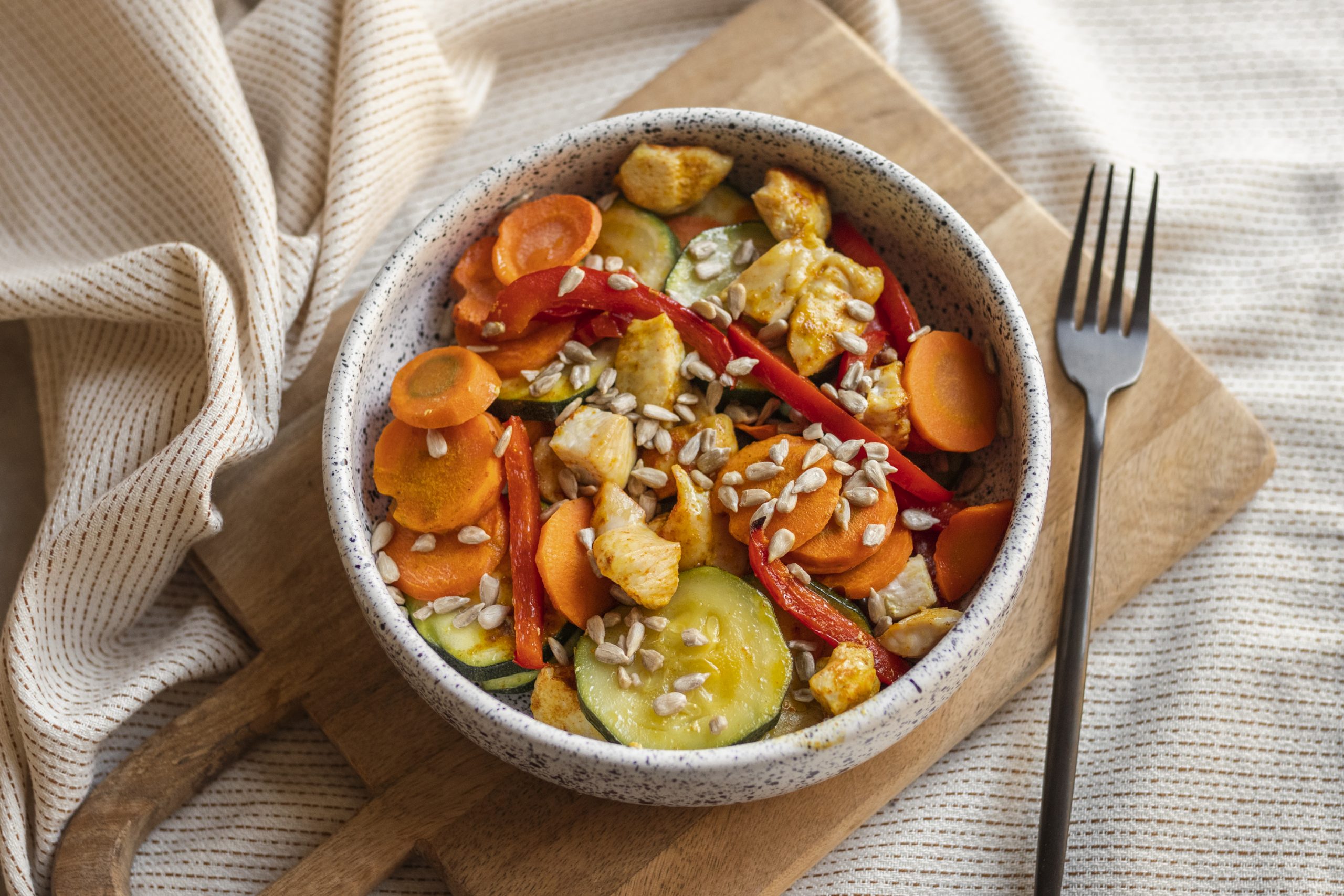 Lunch Chicken Salad - Anna Lewandowska - healthy plan by Ann